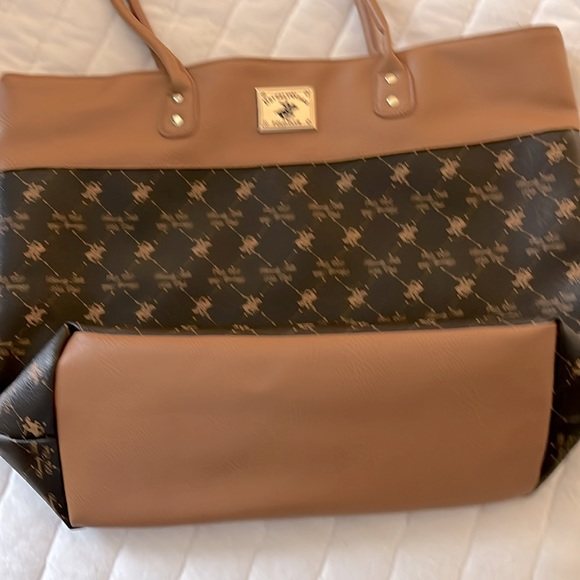 Beverly Hills Polo Club Brown Women’s Shoulder Purse - Picture 5 of 6